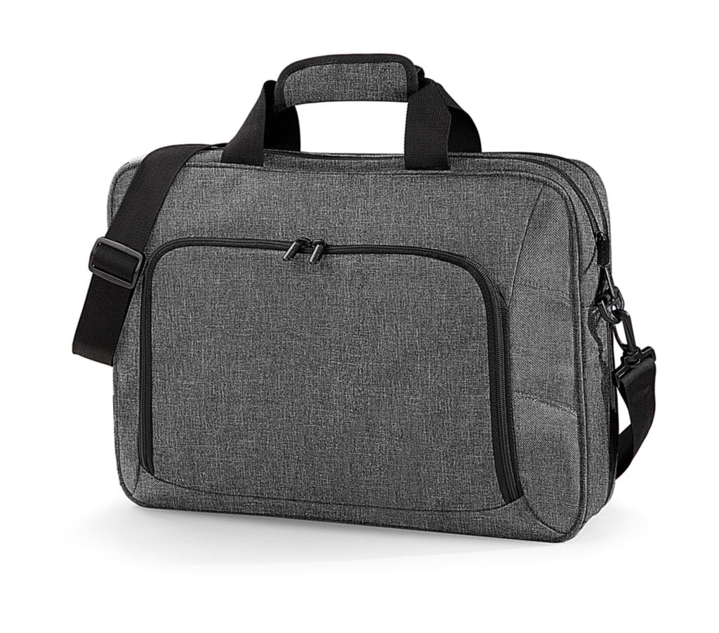 Torba Executive Digital Office <ul> </li><li>100% poliester (600D/1680D) </li><li>Wyściełany uchwyt do przenoszenia </li><li>Wyściełana przegroda na laptop (do 17) zapinana na zamek </li><li>Sekcja na dokumenty zapinana na zamek </li><li>Przednia kieszeń zapinana na zamek </li><li>Sekcja organizacyjna </li><li>Uchwyty na pamięć USB </li><li>Posiada pasek </li><li>Pojemność: 13 litrów </li><li>Wymiary: 41 x 30 x 14 cm </li><li>Maksymalne płaskie pole haftu: 18 </li><li>Maksymalny obszar nadruku: 22 x 18 cm</li></ul>