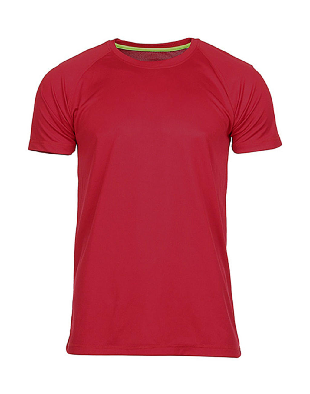 Koszulka męska Active 140 Raglan <ul> </li><li>140 g/m² </li><li>100% poliester (siatka bird-eyelet, ACTIVE-DRY°) </li><li>elastyczny materiał </li><li>rękawy raglanowe </li><li>kontrastowa taśma na karku (Cyber Yellow) </li><li>dekoracyjne płaskie szwy </li><li>boczne panele </li><li>klasyczny krój</li></ul>