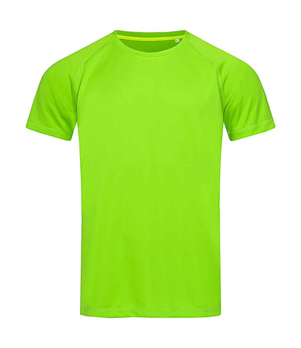 Koszulka męska Active 140 Raglan <ul> </li><li>140 g/m² </li><li>100% poliester (siatka bird-eyelet, ACTIVE-DRY°) </li><li>elastyczny materiał </li><li>rękawy raglanowe </li><li>kontrastowa taśma na karku (Cyber Yellow) </li><li>dekoracyjne płaskie szwy </li><li>boczne panele </li><li>klasyczny krój</li></ul>