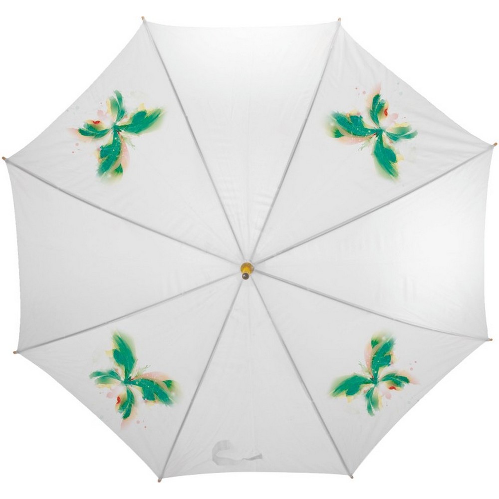 Parasol automatyczny | Hayden Parasol automatyczny 23", 8 paneli, drewniany trzon i rączka