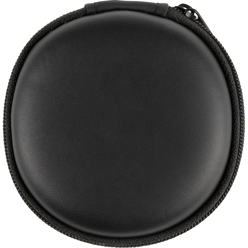 Bezprzewodowe słuchawki douszne Bezprzewodowe słuchawki douszne (kabel 55 cm) w etui, funkcja odbierania połączeń, panel regulacji, kabel micro USB w komplecie