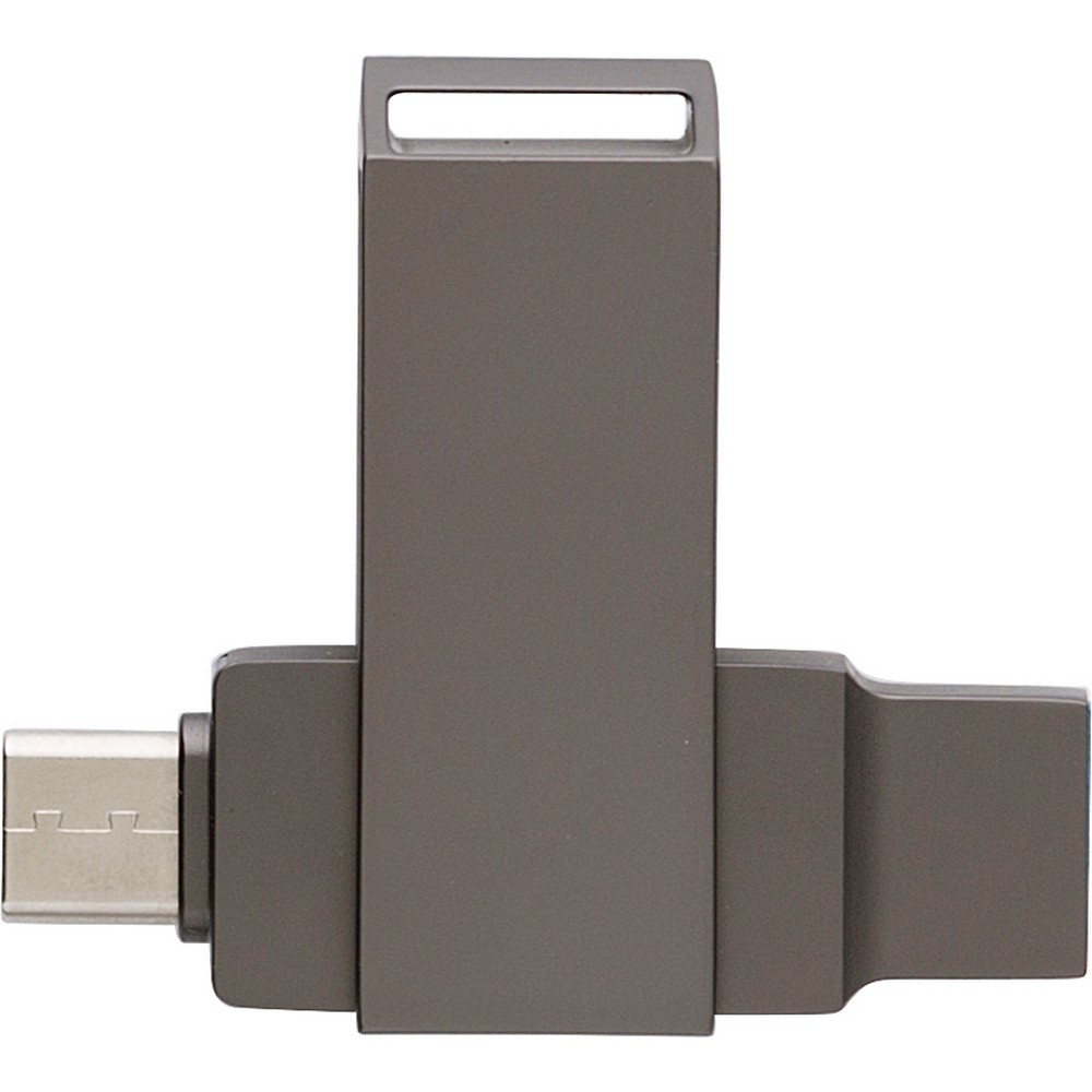 Pamięć USB 64 GB Pamięć USB 64 GB w metalowym etui, USB i USB typu C