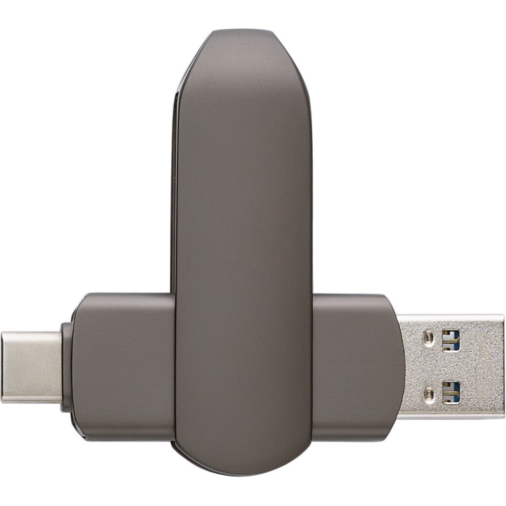 Pamięć USB 64 GB Pamięć USB 64 GB w metalowym etui, USB i USB typu C