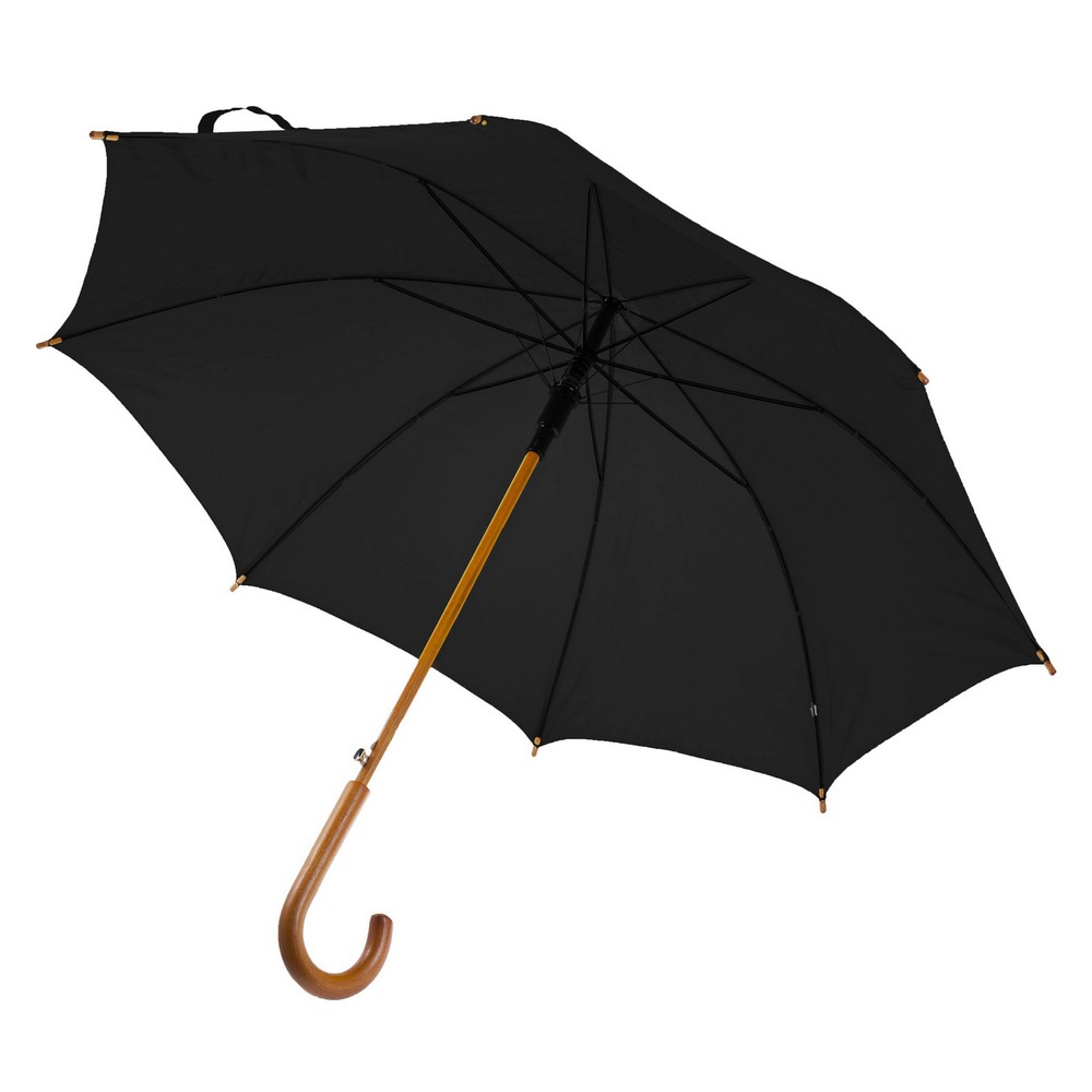 Parasol automatyczny | Hayden Parasol automatyczny 23", 8 paneli, drewniany trzon i rączka