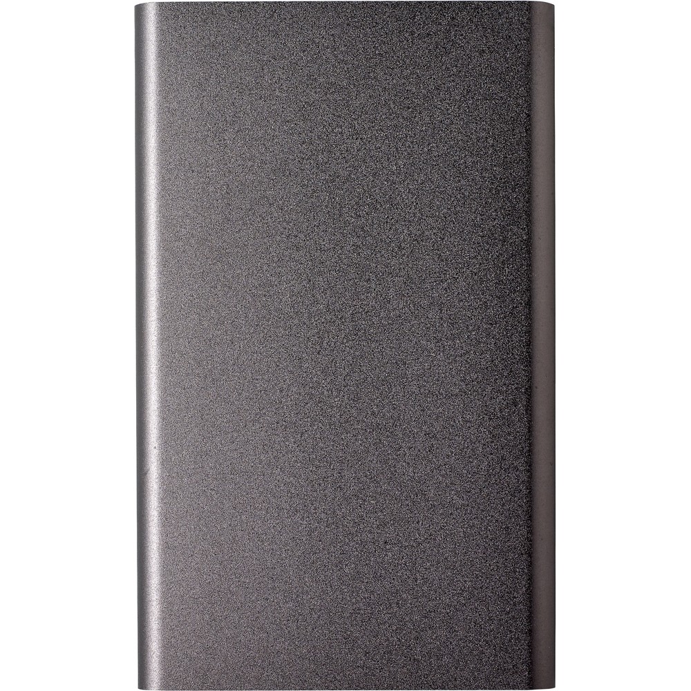 Power bank 4000 mAh Power bank 4000 mAh z przyciskiem on/off, diody wskazujące poziom naładowania, wejście 5V/1A, wyjście 5V/1A, kabel USB w komplecie