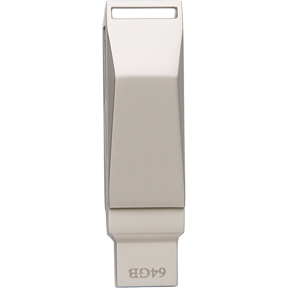 Pamięć USB 64 GB Pamięć USB 64 GB w metalowym etui, USB i USB typu C