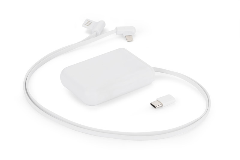 Kabel USB KESI (pudełko) Wybierając KESI Twoje problemy z poplątanymi kablami zakończą się. To niezwykle praktyczny kabel USB z końcówkami micro USB i iPhone (Lightning) oraz adapterem USB typu C w wygodnym etui. Kable posiadają funkcję automatycznego zwijania. Tylko do ładowania.