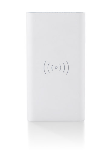 Power bank DOUBLE 8000 mAh Power bank DOUBLE o pojemności 8000 mAh posiada możliwość ładowania bezprzewodowego oraz jednoczesnego przewodowego ładowania dwóch innych urządzeń (poprzez microUSB i USB typu C). Sam power bank można również naładować bezprzewodowo. Produkt jest zgodny z odpowiednimi dyrektywami Unii Europejskiej, posiada znak CE oraz 1 rok gwarancji. W zestawie kabel do ładowania z końcówą microUSB. Dane techniczne: - wejście: 5V/2.1A, - wyjście: 5V/2.1A, - odbiór bezprzewodowy 5V/750mA, - wyjście bezprzewodowe 5V/1A, - bateria litowo-polimerowa, - zabezpieczenie przed przegrzaniem, przeładowaniem i przepięciem
UWAGA: Należy odczekać ok. 1 min po podłączeniu urządzenia w celu stabilizacji pola elektromagnetycznego.