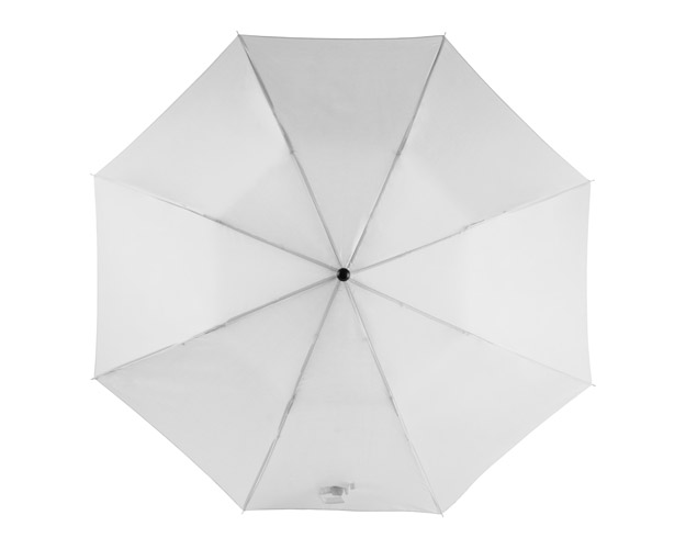 Parasol SAMER składany Manualny parasol składany z pokrowcem, ze sznureczkiem przy rączce. Wykonany z poliestru 190T.