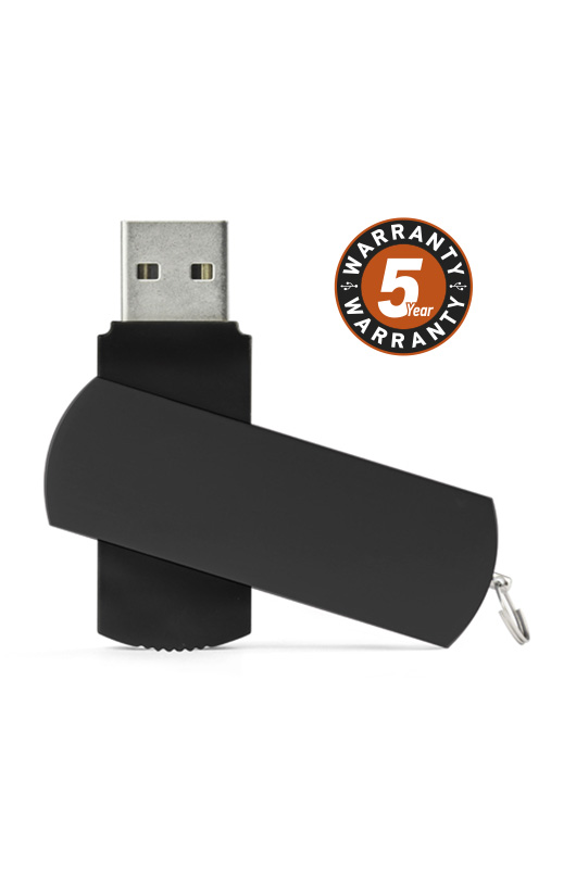 Pamięć USB ALLU 8 GB Przenośna pamięć USB wykonana z tworzywa i metalu o pojemności 8 GB. Znakowanie możliwe na dwóch stronach metalowego zamknięcia. Standard USB: 2.0; szybkość zapisu: 7 MB/s; szybkość odczytu: 17 MB/s. Pamięć USB objęta jest 5 letnią gwarancją producenta oraz posiada certyfikat CE. 