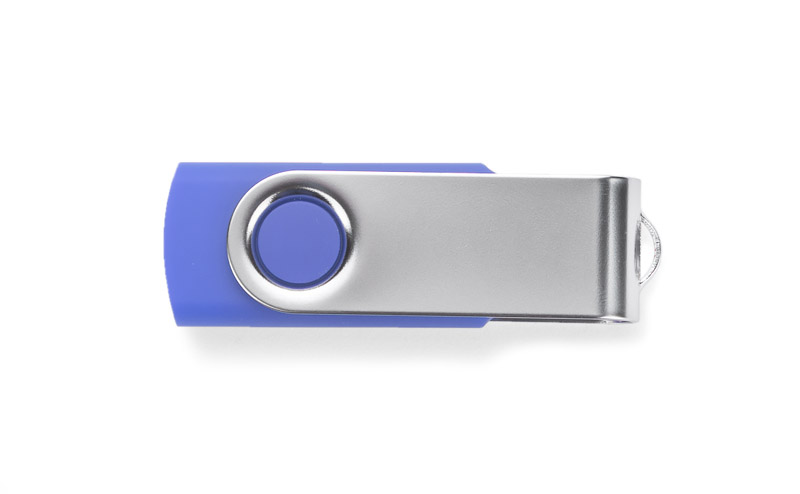 Pamięć USB TWISTER 4 GB 
Nieduża, wykonana z metalu oraz tworzywa sztucznego, przenośna pamięć usb o pojemności 4 GB. Znakowanie możliwe na dwóch stronach metalowego zamknięcia. Standard usb: 2.0; szybkość zapisu: 10,5 MB/s; szybkość odczytu: 22,0 MB/s. Pamięć USB objęta jest 5 letnią gwarancją producenta oraz posiada certyfikat CE.
