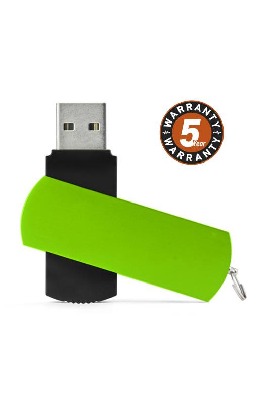 Pamięć USB ALLU 8 GB Przenośna pamięć USB wykonana z tworzywa i metalu o pojemności 8 GB. Znakowanie możliwe na dwóch stronach metalowego zamknięcia. Standard USB: 2.0; szybkość zapisu: 7 MB/s; szybkość odczytu: 17 MB/s. Pamięć USB objęta jest 5 letnią gwarancją producenta oraz posiada certyfikat CE. 