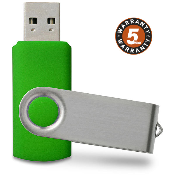 Pamięć USB TWISTER 8 GB 
Nieduża, wykonana z metalu oraz tworzywa sztucznego, przenośna pamięć usb o pojemności 8 GB. Znakowanie możliwe na dwóch stronach metalowego zamknięcia. Standard usb: 2.0; szybkość zapisu: 6 MB/s; szybkość odczytu: 14,0 MB/s. Pamięć USB objęta jest 5 letnią gwarancją producenta oraz posiada certyfikat CE.


