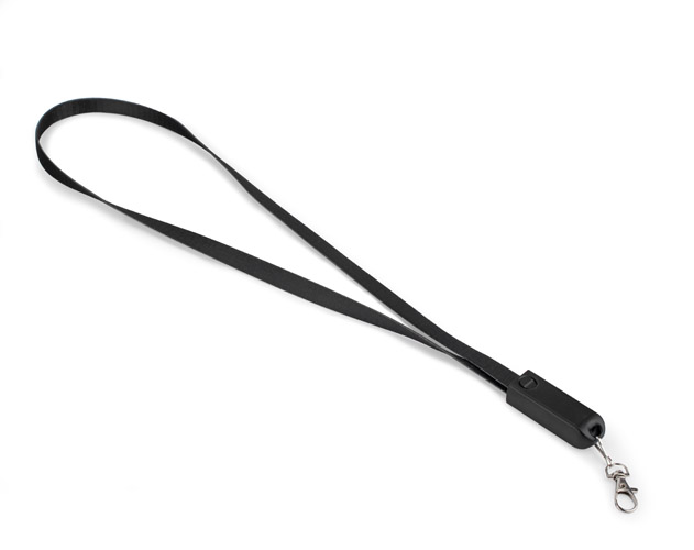 Smycz kabel USB 3 w 1 CONVEE CONVEE to bardzo praktyczna smycz, która jest jednocześnie kablem USB do ładowania różnych urządzeń. Posiada on końcówki microUSB, USB typu C i Lightning. Maksymalne obciążenie to ok. 300 g. Tylko do ładowania.