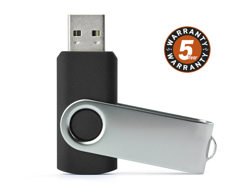 Pamięć USB TWISTER 8 GB 
Nieduża, wykonana z metalu oraz tworzywa sztucznego, przenośna pamięć usb o pojemności 8 GB. Znakowanie możliwe na dwóch stronach metalowego zamknięcia. Standard usb: 2.0; szybkość zapisu: 5 MB/s; szybkość odczytu: 14,0 MB/s. Pamięć USB objęta jest 5 letnią gwarancją producenta oraz posiada certyfikat CE.


