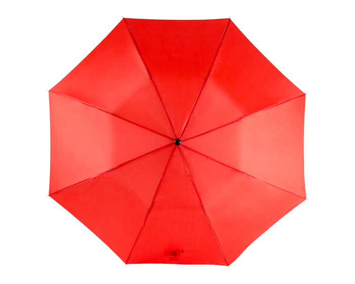 Parasol SAMER składany Manualny parasol składany z pokrowcem, ze sznureczkiem przy rączce. Wykonany z poliestru 190T.