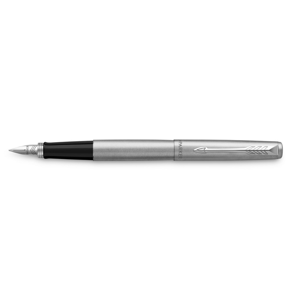 Pióro wieczne Parker Jotter Core Pióro wieczne Parker Jotter Core z zatyczką, wkład w niebieskim kolorze,  zapakowane w pudełko upominkowe, produkt wykonany z metalu i stali nierdzewnej
