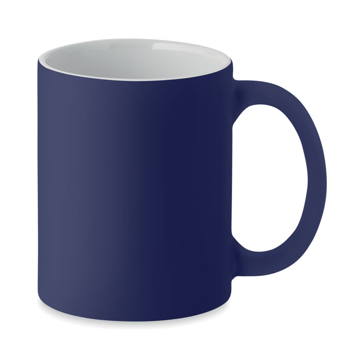 Kubek matowy 300 ml Klasyczny, cylindryczny, matowy kubek ceramiczny o pojemności 300 ml. Ze specjalną powłoką do grawerowania laserowego