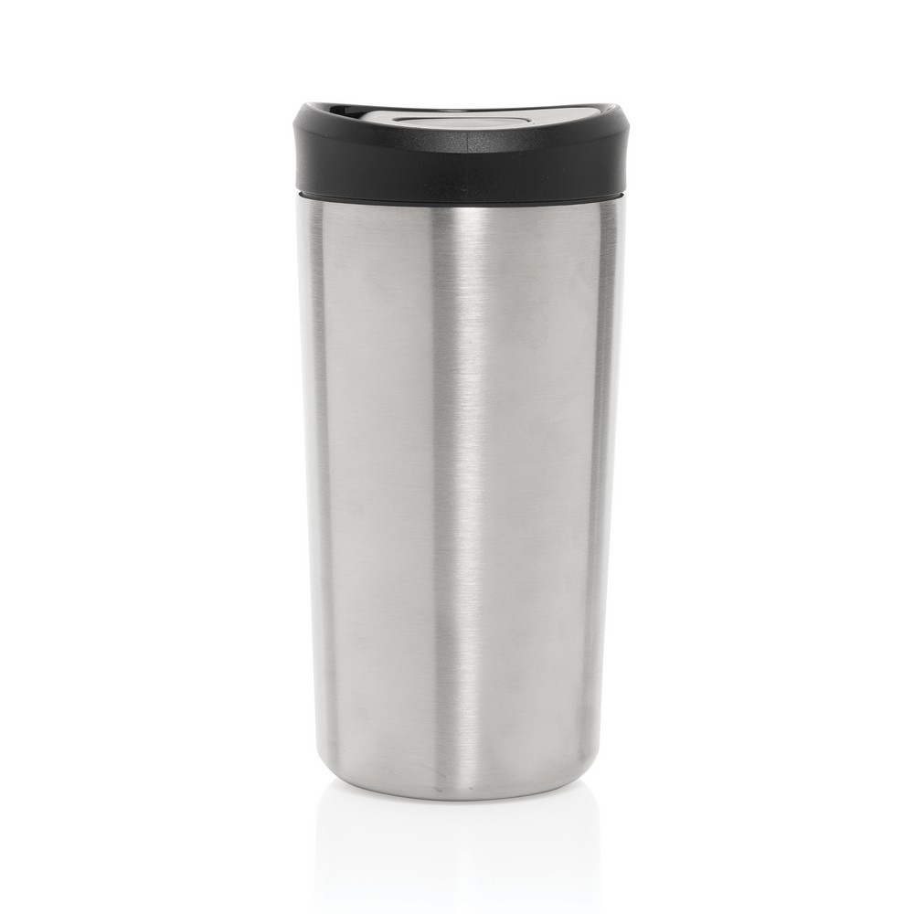 Kubek termiczny 400 ml Avira Alix Kubek termiczny 400 ml, nie wymaga obsługi oburącz, wykonany z materiałów z recyklingu, całkowita zawartość materiałów z recyklingu obliczona na podstawie wagi całkowitej produktu: 66%