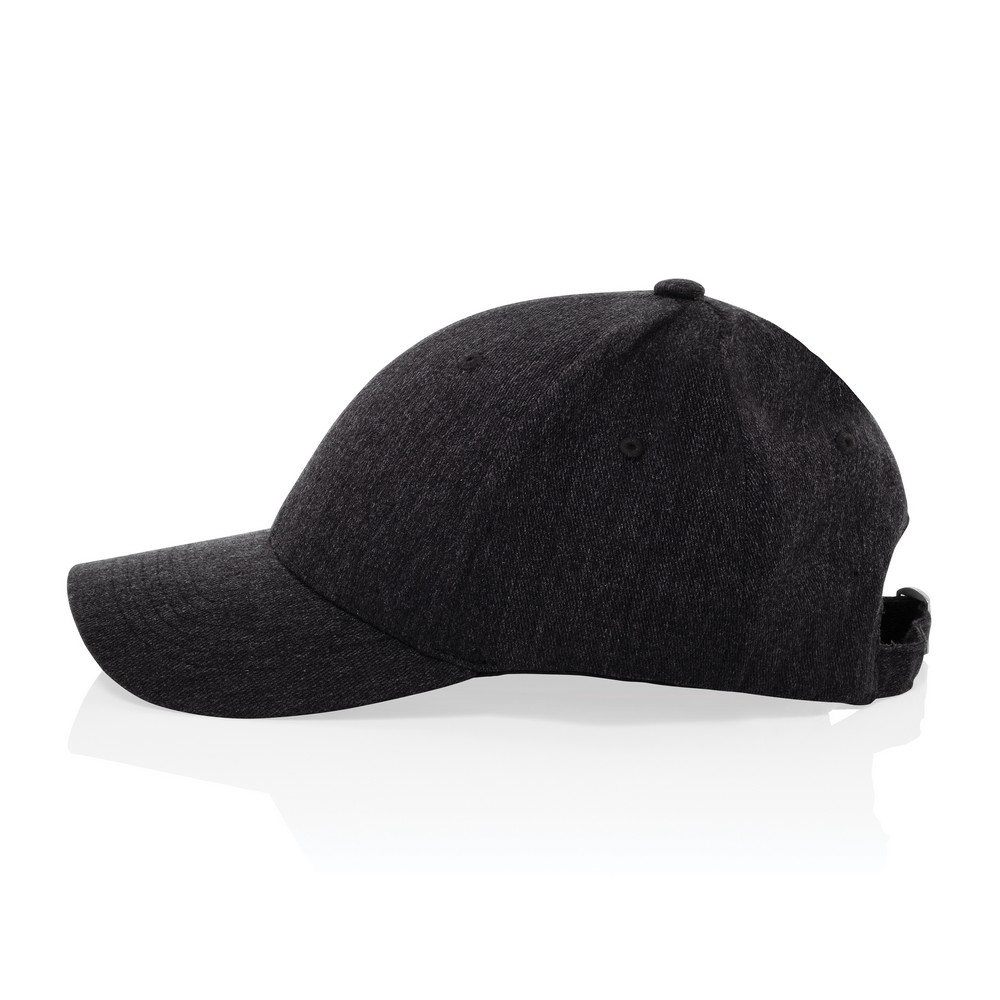 Czapka z daszkiem Milo AWARE™ Czapka z daszkiem, 6 paneli, otwory wentylacyjne, metalowa klamra, wykonana z 70% bawełny i 30% poliestru o gramaturze 200 g/m2 pochodzących z recyklingu, dzięki zastosowaniu technologii AWARE™ wykorzystane włókna bawełny są identyfikowalne z pochodzenia