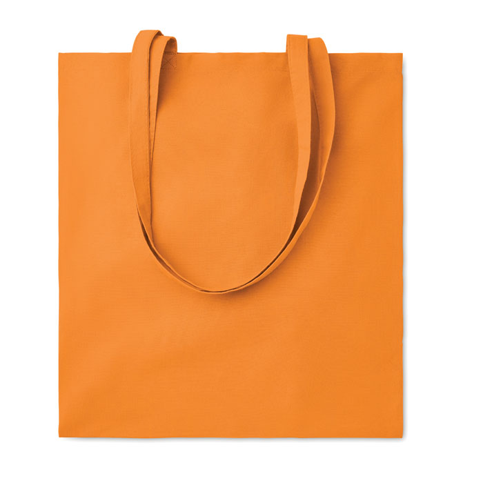 Torba na zakupy Kolorowa torba na zakupy z bawełny 140gr/m², z długimi uchwytami.