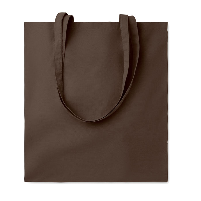 Torba na zakupy Kolorowa torba na zakupy z bawełny 140gr/m², z długimi uchwytami.
