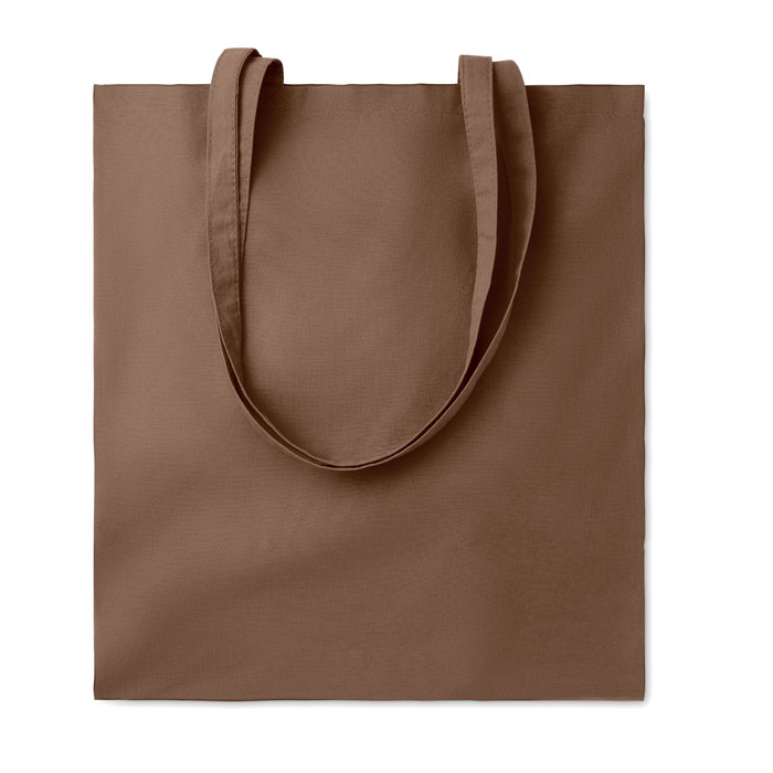 Torba na zakupy Kolorowa torba na zakupy z bawełny 140gr/m², z długimi uchwytami.