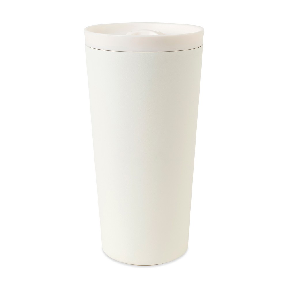 Kubek termiczny 500 ml Aviana™ Rowan Kubek termiczny 500 ml, posiada podwójne ścianki ze stali nierdzewnej z próżnią między ściankami, co spowalnia oddawanie temperatury na zewnątrz, zachowując funkcje termosu, wykonany z materiałów z recyklingu