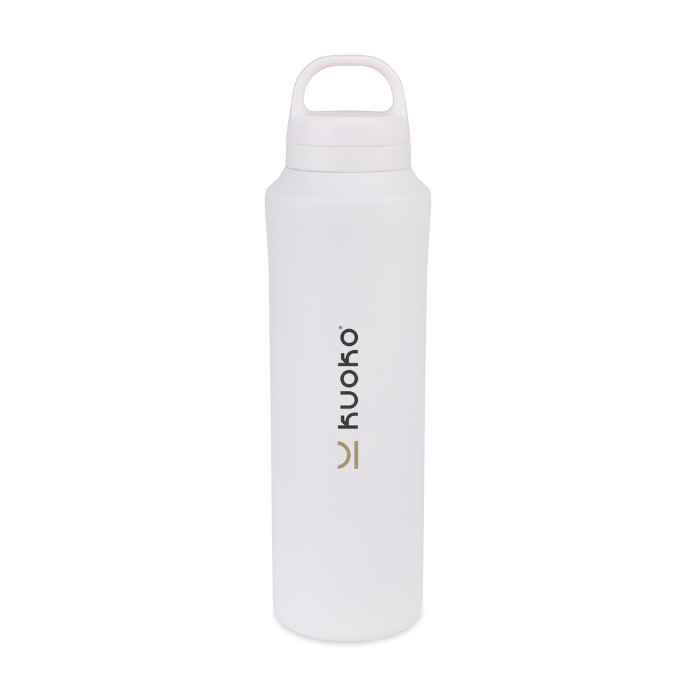 Butelka termiczna 740 ml Aviana™ Rowan Butelka termiczna 740 ml, posiada podwójne ścianki ze stali nierdzewnej z próżnią między ściankami, co spowalnia oddawanie temperatury na zewnątrz, zachowując funkcje termosu, wykonana z materiałów z recyklingu
