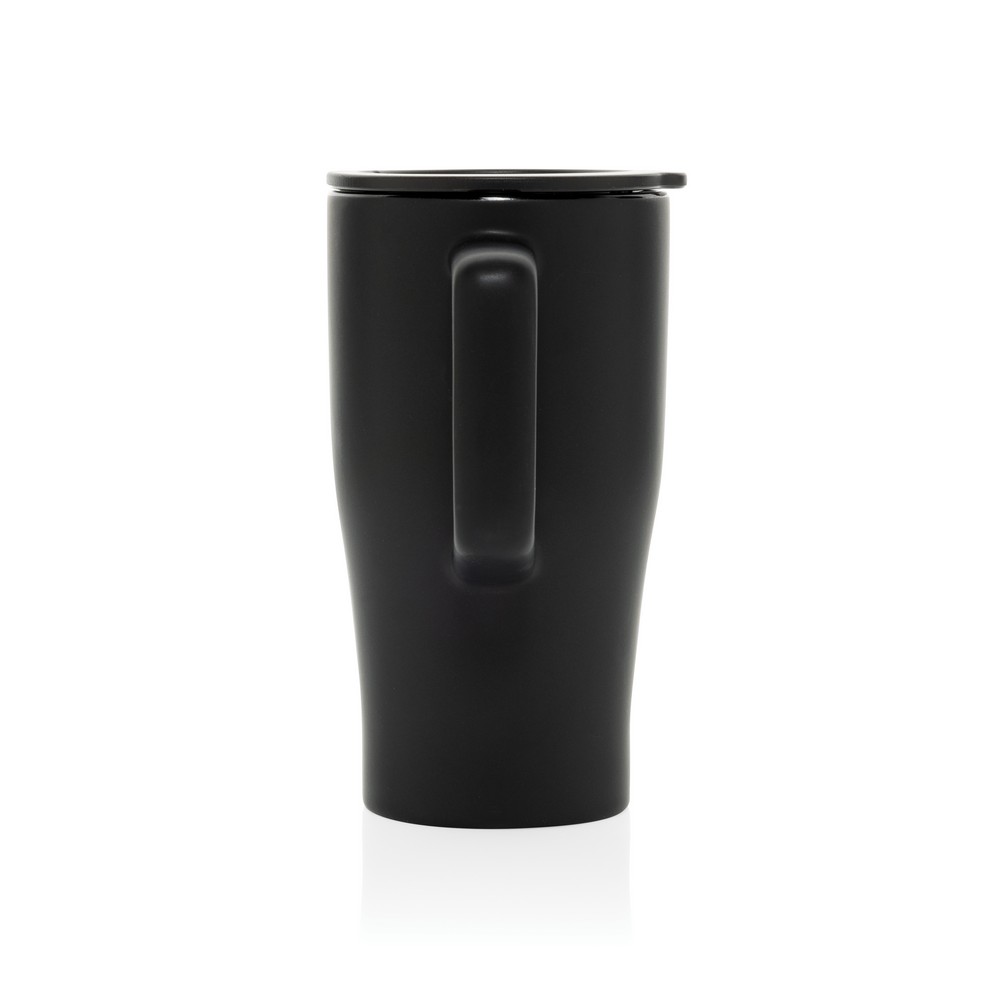 Ceramiczny kubek podrożny 490 ml Kubek podróżny 490 ml, wykonany z ceramiki, zamykane wieczko