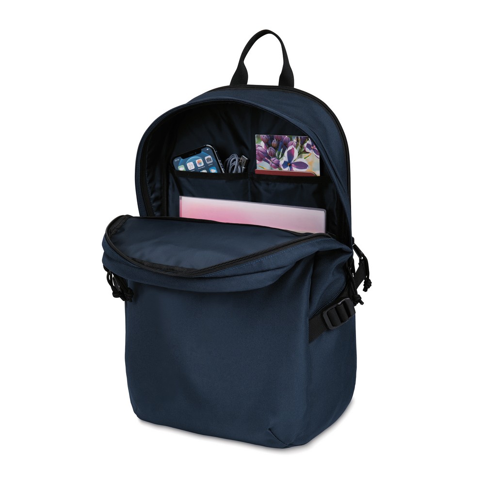 Plecak na laptopa 15" Renew AWARE™ RPET Plecak na laptopa 15”, przestronna przegroda główna z kieszeniami wewnątrz, kieszenie z przodu oraz po bokach, zintegrowany brelok do kluczy, miękkie i regulowane paski na ramiona, wykonany z RPET, dzięki zastosowaniu technologii śledzącej AWARE™ wykorzystane materiały, są identyfikowalne z pochodzenia oraz wyprodukowane zostały zgodnie z ideą zrównoważonego rozwoju