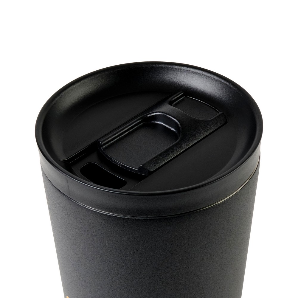 Kubek termiczny 500 ml Aviana™ Rowan Kubek termiczny 500 ml, posiada podwójne ścianki ze stali nierdzewnej z próżnią między ściankami, co spowalnia oddawanie temperatury na zewnątrz, zachowując funkcje termosu, wykonany z materiałów z recyklingu