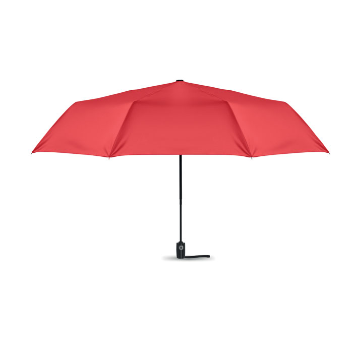 Wiatroodporny parasol 27 cali 27 calowy parasol wiatroodporny z systemem automatycznego otwierania i zamykania. Materiał 190T, trzon metalowy, czarne ożebrowanie wykonane z włókna szklanego. Czarna rączka z PP, z dopasowanym etui.