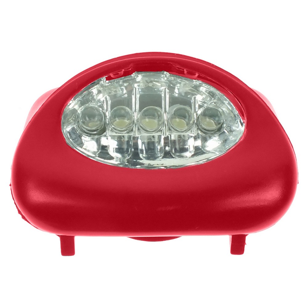 Latarka na głowę 5 LED Latarka na głowę z regulowanym paskiem, 5 LED, w plastikowym pudełku
