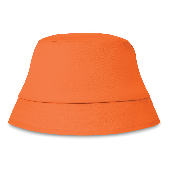 Kapelusz plażowy 160 gr/m² Bawełniany kapelusz plażowy 160 gr/m². Uniwersalny rozmiar. Ten produkt posiada certyfikat OEKO-TEX® STANDARD 100.