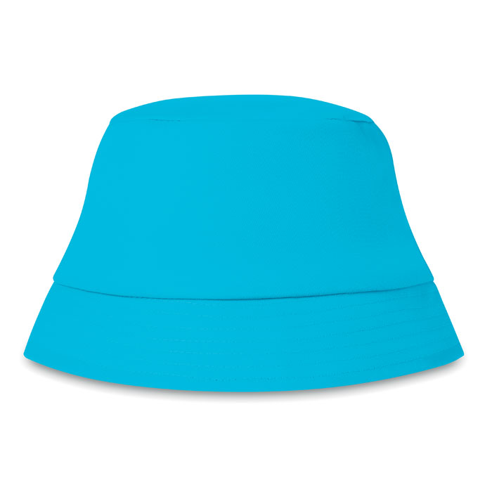 Kapelusz plażowy 160 gr/m² Bawełniany kapelusz plażowy 160 gr/m². Uniwersalny rozmiar. Ten produkt posiada certyfikat OEKO-TEX® STANDARD 100.