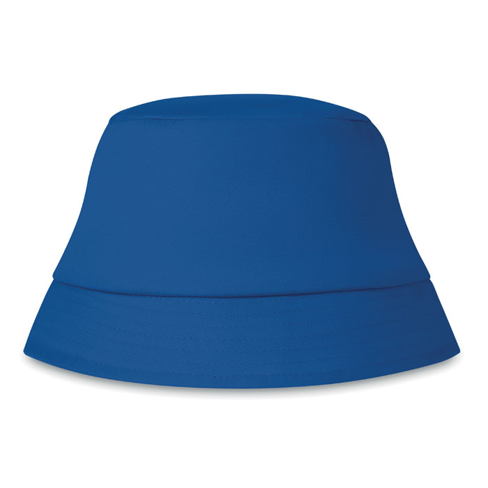 Kapelusz plażowy 160 gr/m² Bawełniany kapelusz plażowy 160 gr/m². Uniwersalny rozmiar. Ten produkt posiada certyfikat OEKO-TEX® STANDARD 100.