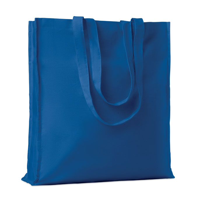 Bawełniana torba na zakupy Bawełniana torba na zakupy z długimi uchwytami. 140 gr / m². Ten produkt posiada certyfikat OEKO-TEX® STANDARD 100.