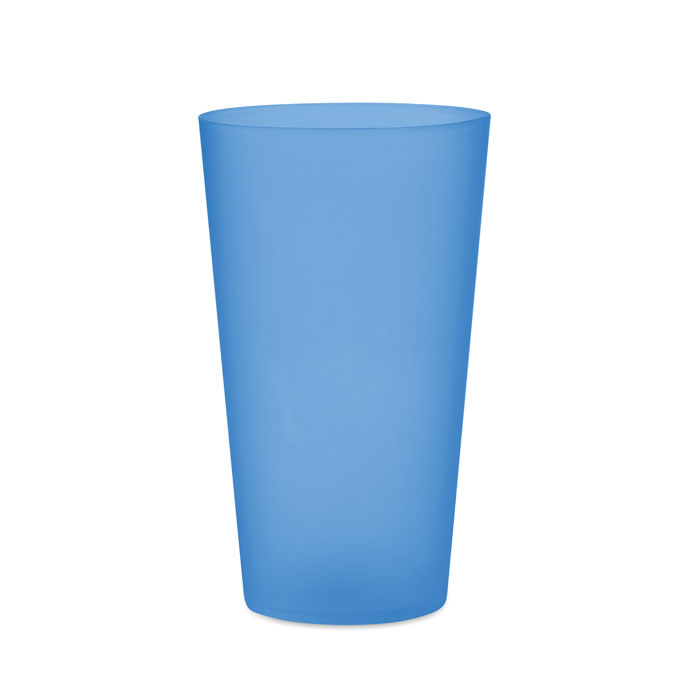 Kubek eventowy 500 ml Kubek wielokrotnego użytku z PP na festiwale z matowym wykończeniem. Pojemność: 500 ml.