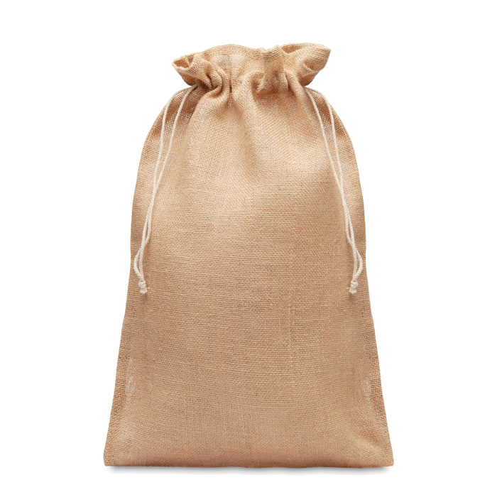 Torba prezentowa z juty 30x47cm Duża torba prezentowa z juty 30x47 cm. Ten produkt posiada certyfikat OEKO-TEX® STANDARD 100.